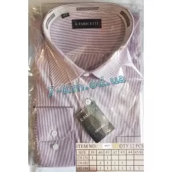 Рубашка мужская RaPa020264 коттон 12 шт (39-46 р-р)