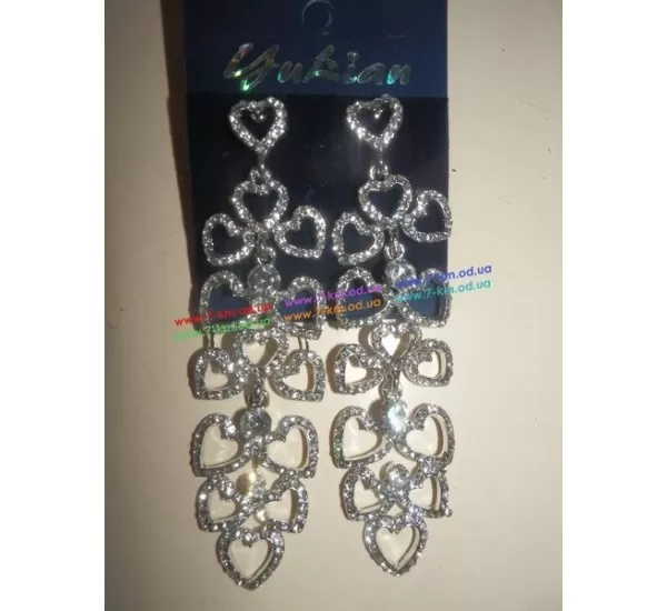 Сережки BIG7542 метал 1 пара