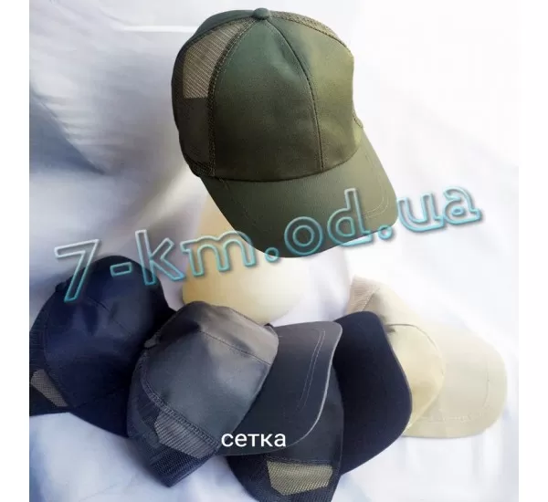 Кепка мужская SeM_200203 коттон/сетка 10 шт (56-60 р) Кепка мужская SeM_200203 коттон/сетка 10 шт (56-60 р)