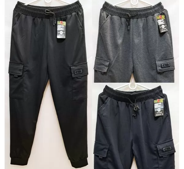 Спорт штани чоловічі 5 шт (3-7XL) трикотаж DLD_7005 Спорт штани чоловічі 5 шт (3-7XL) трикотаж DLD_7005