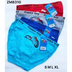 Труси для хлопчиків KiE_ZM8310 бавовна 12 шт (S-XL)