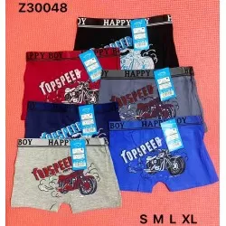 Труси для хлопчиків 6 шт (S-XL) коттон KiE_Z300-48