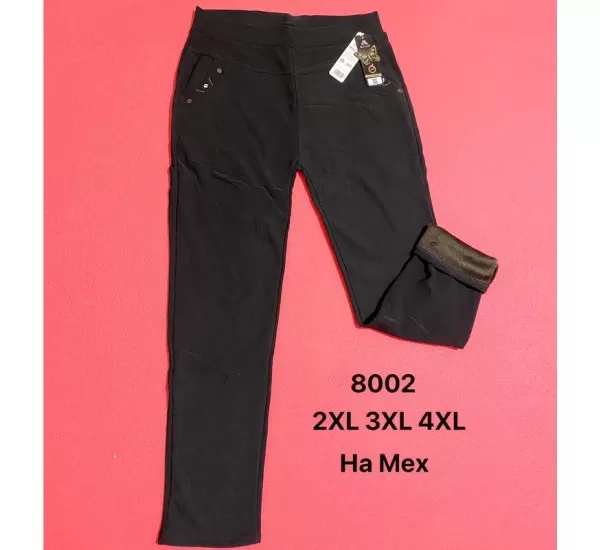 Штани жіночі 6 шт (2-4XL) хутро KiE_8002