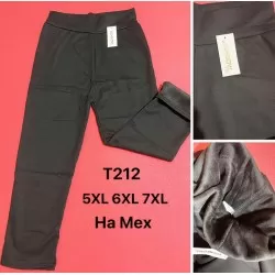Штани жіночі 6 шт (5-7XL) хутро KiE_T212