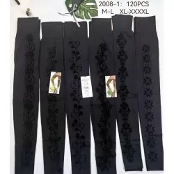 Лосины женские 6 шт (M-4XL) мех KiE_2008-1
