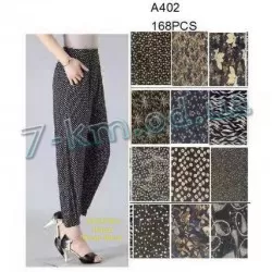Штани жіночі KiE_A402 холодок 12 шт (3-6XL)