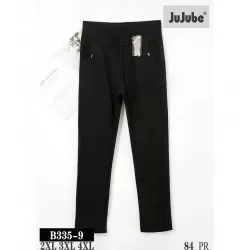 Штани жіночі KiE_B335-9 хутро 6 шт (2-4XL)