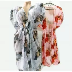 Туніка-халат жіночий Linn_22311 бавовна 5 шт (M-XL)
