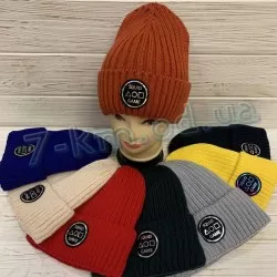 Шапка для дівчаток (50-52 р) 5 шт подвійна рубчик ML903_021009