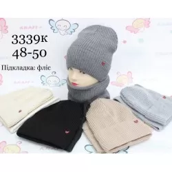 Комплект для дівчаток 5 шт (48-50 р) в'язка/фліс ML903_3339K