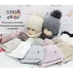 Комплект для дівчаток 5 шт (48-50 р) в'язка/фліс ML903_3393K