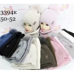 Комплект для дівчаток 5 шт (50-52 р) в'язка/фліс ML903_3394K