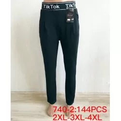 Штани жіночі 12 шт (2-4XL) трикотаж PaH_A740-2