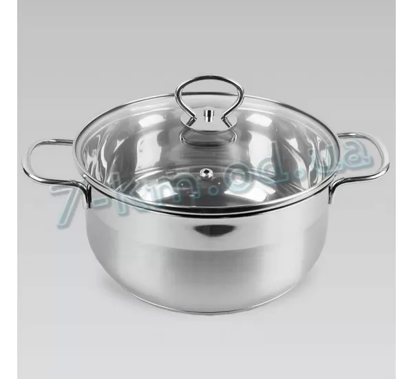 Каструля з кришкою PoS_MR-3508-18 Maestro 1,9 л 8 шт/ящ Каструля з кришкою PoS_MR-3508-18 Maestro 1,9 л 8 шт/ящ