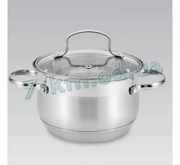 Каструля з кришкою PoS_MR-3512-20 Maestro 3,9 л 12 шт/ящ Каструля з кришкою PoS_MR-3512-20 Maestro 3,9 л 12 шт/ящ