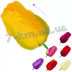 Голова тюльпана искусственная j-028 (84 штук)