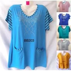 Футболка жіноча TaN_BB203 трикотаж 5 шт (48-58 р)