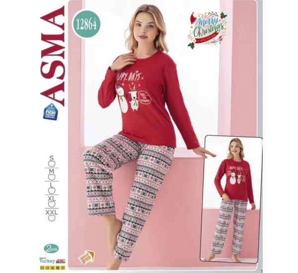 Пижама женская TaN_12864 байка 4 шт (M-2XL)