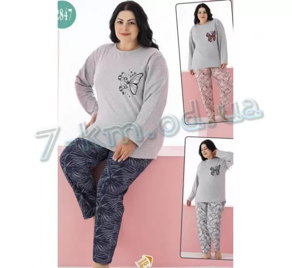 Пижама женская TaN_12847 байка 5 шт (L-4XL) Пижама женская TaN_12847 байка 5 шт (L-4XL)