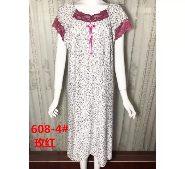 Нічна сорочка жіноча ZeL1396_608-4 бамбук 5 шт (54-62 р)