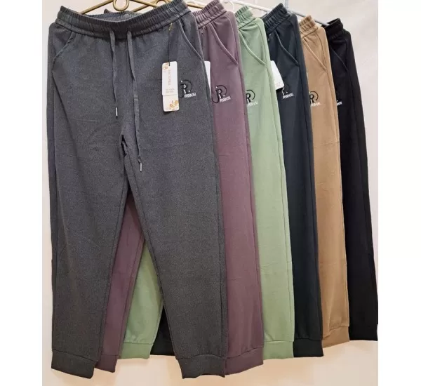 Спорт штани жіночі 6 шт (3-6XL) трикотаж DLD_5234