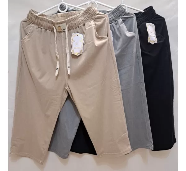 Бриджі жіночі 8 шт (2-9XL) стрейч-коттон DLD_572