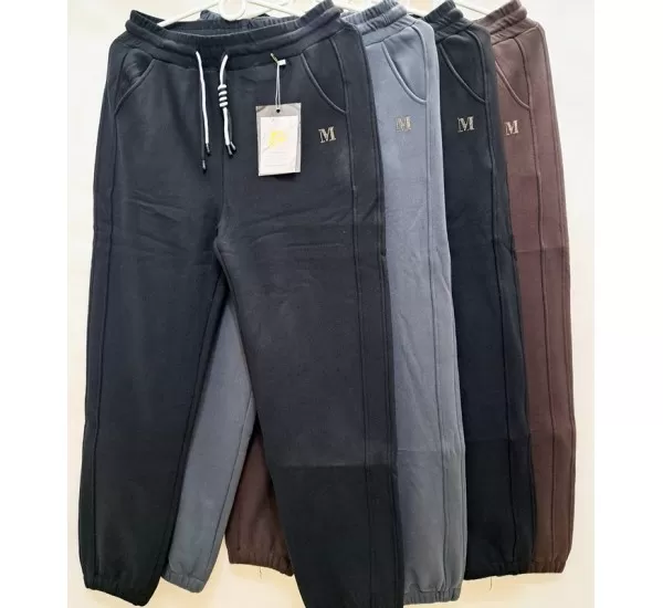 Спорт штани жіночі 4 шт (M-2XL) мікровельвет/фліс DLD_8008