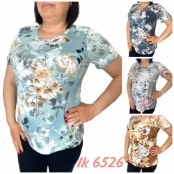 Футболка жіноча трикотаж 6 шт (L-4XL) SeR2152_6526