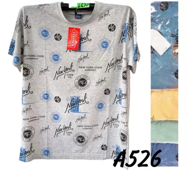 Футболка чоловіча трикотаж 5 шт (2-5XL) SeR2152_A526