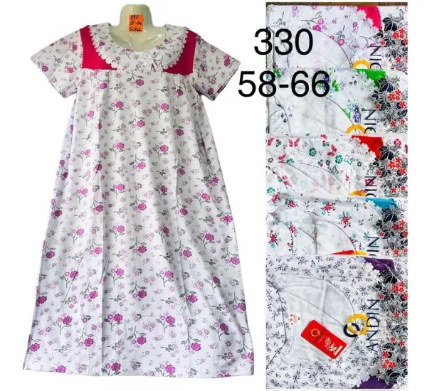 Нічна сорочка, коттон 5 шт (58-66 р) TaN_330