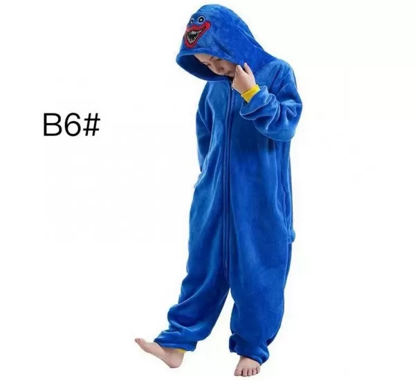 Піжама Кігурумі дитяча, велсофт 6 шт (110-140 см) ZeL1396_B6 Піжама Кігурумі дитяча, велсофт 6 шт (110-140 см) ZeL1396_B6