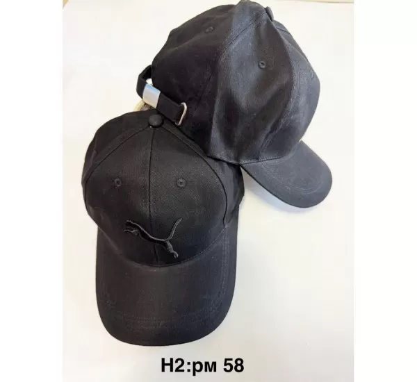 Бейсболка мужская, коттон 5 шт (58 р) ANN_H2