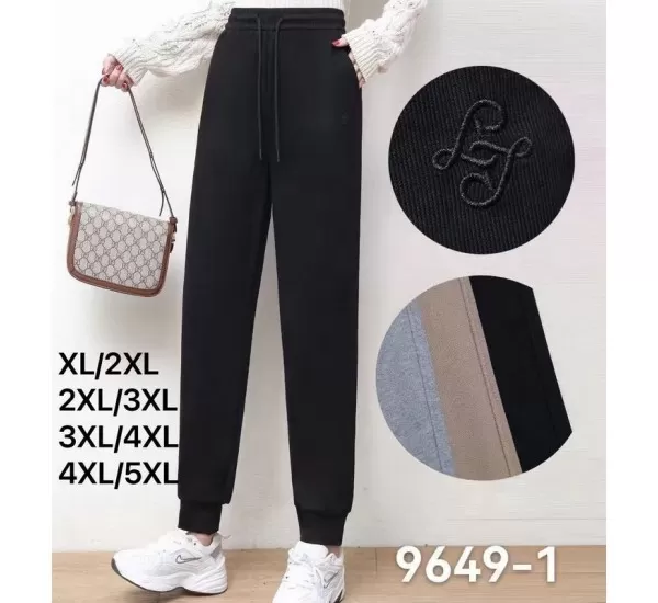 Штани жіночі 6 шт (2-5XL) коттон PaH_9649-1