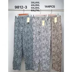 Штани жіночі 6 шт (3-7XL) коттон PaH_9812-3