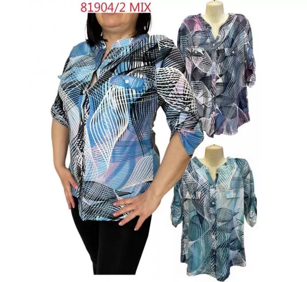 Блуза жіноча трикотаж 6 шт (1-6XL) SeR2152_81904 Блуза жіноча трикотаж 6 шт (1-6XL) SeR2152_81904