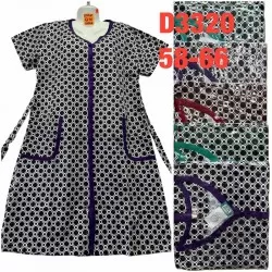 Халат жіночий, трикотаж 5 шт (58-66 р) TaN_D3320