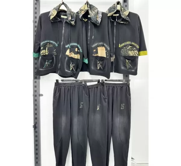 Костюм женские, трикотаж 4 шт (1-4XL) ZeL3422_100401