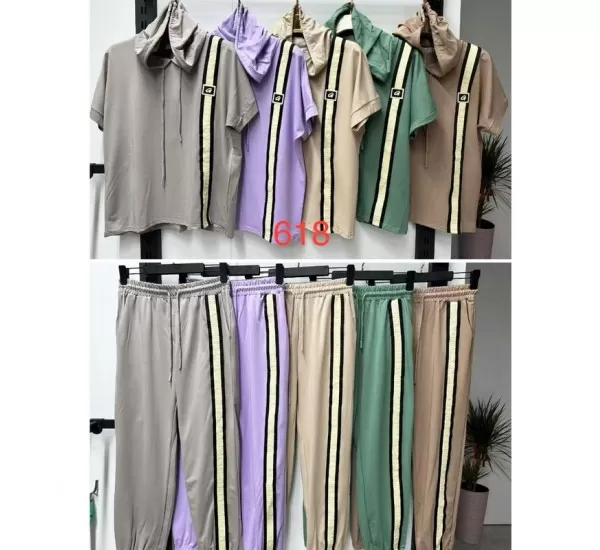 Костюм женские, трикотаж 4 шт (1-4XL) ZeL3422_618
